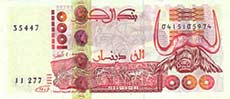 1000 dinari algerini
