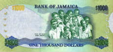 1000 dollari giamaicani