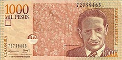 1000 pesos colombiano