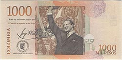 1000 pesos colombiano