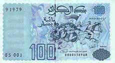 100 dinari algerini