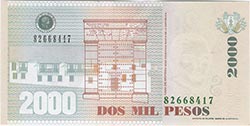 2000 pesos colombiano