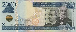 2000 pesos dominicano
