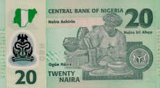 20 naira nigeriana