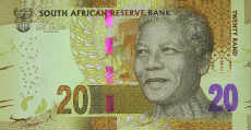 20 rand sudafricano
