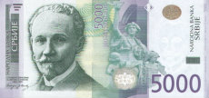 5000 dinari serbi