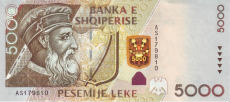 5000 leke albanesi