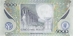 5000 pesos colombiano