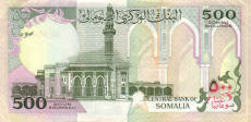 500 scellini somali 