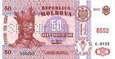 50 lei moldavi
